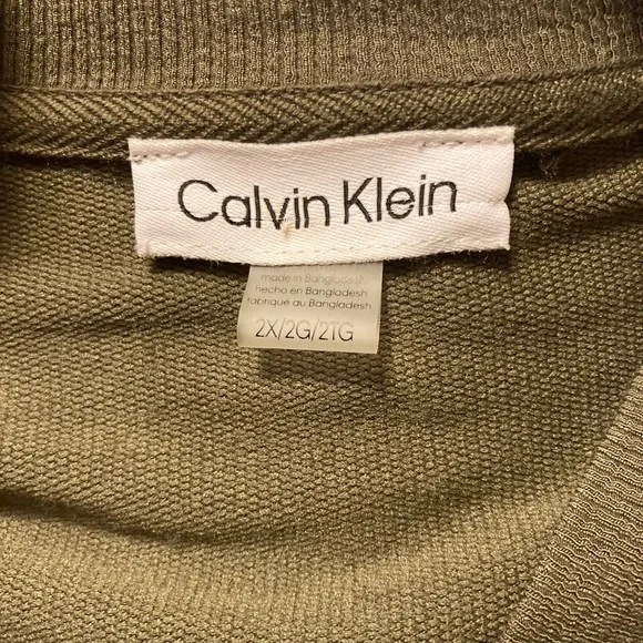 Women’s plus size dress size 2x color olive green - Picture 5 of 6